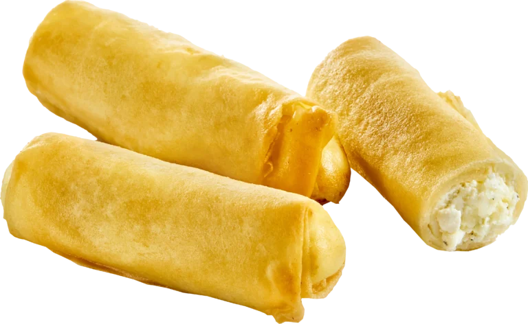 Φλογέρες με λευκά τυριά Mr Croquette