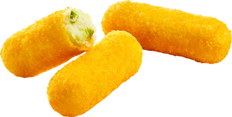 Πατατοκροκέτες με πράσο και κρεμμύδι Mr Croquette